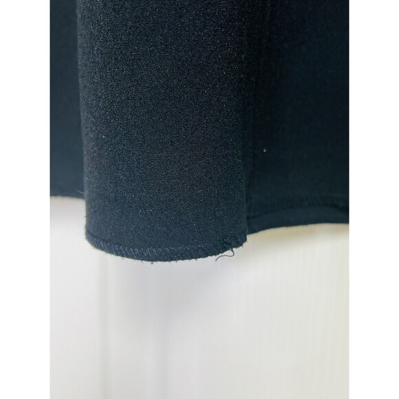 Zara Woman Basic Sleeveless Black Unlined Sheath Dress Small Pullover V-neck - Picture 6 of 9